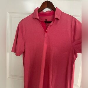 Men's Pink Polo Shirt
